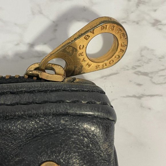 MARC BY MARC JACOBS "Totally Turnlock Key Pouch" Wallet / Card Holder w Keyring - Picture 4 of 8